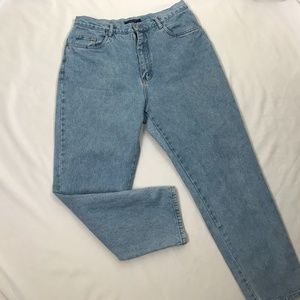 Vtg 90s Bill Blass sz 14 Tapered Jeans HIgh Waist